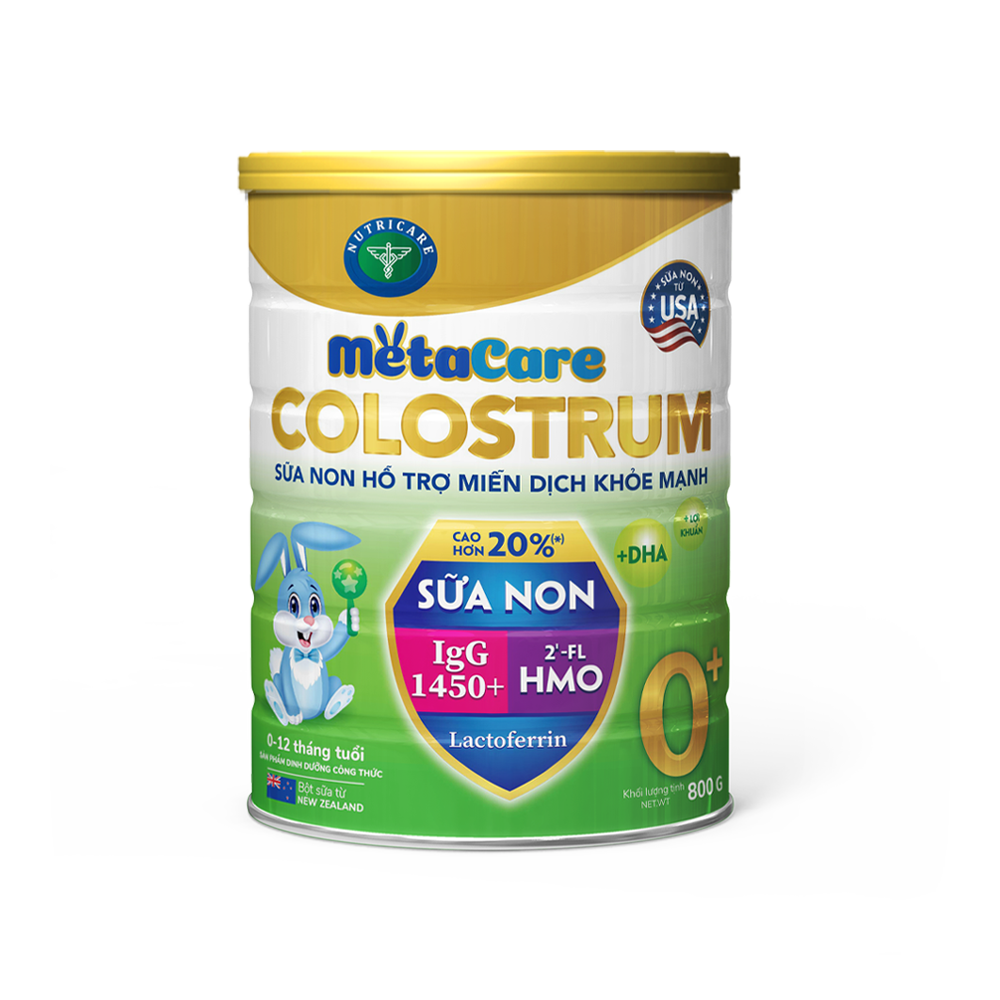 Metacare Colotrum 0+ 800g (0 - 12 tháng)