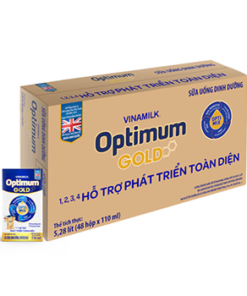 Thùng Sữa uống dinh dưỡng Optimum Gold 110ml - 12 lốc