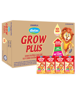 Thùng Sữa uống dinh dưỡng Dielac Grow Plus 110ml (Sữa Non)