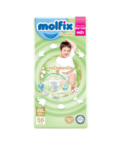 Tã quần Molfix thiên nhiên XL62 (12-17kg)