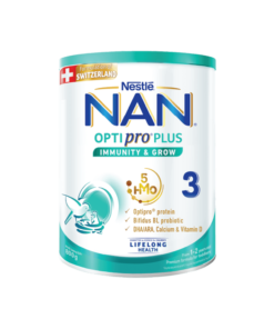 Nan Optipro PLUS 3 800g, với 5HMO, sản xuất tại Thụy Sỹ (1-2 tuổi)