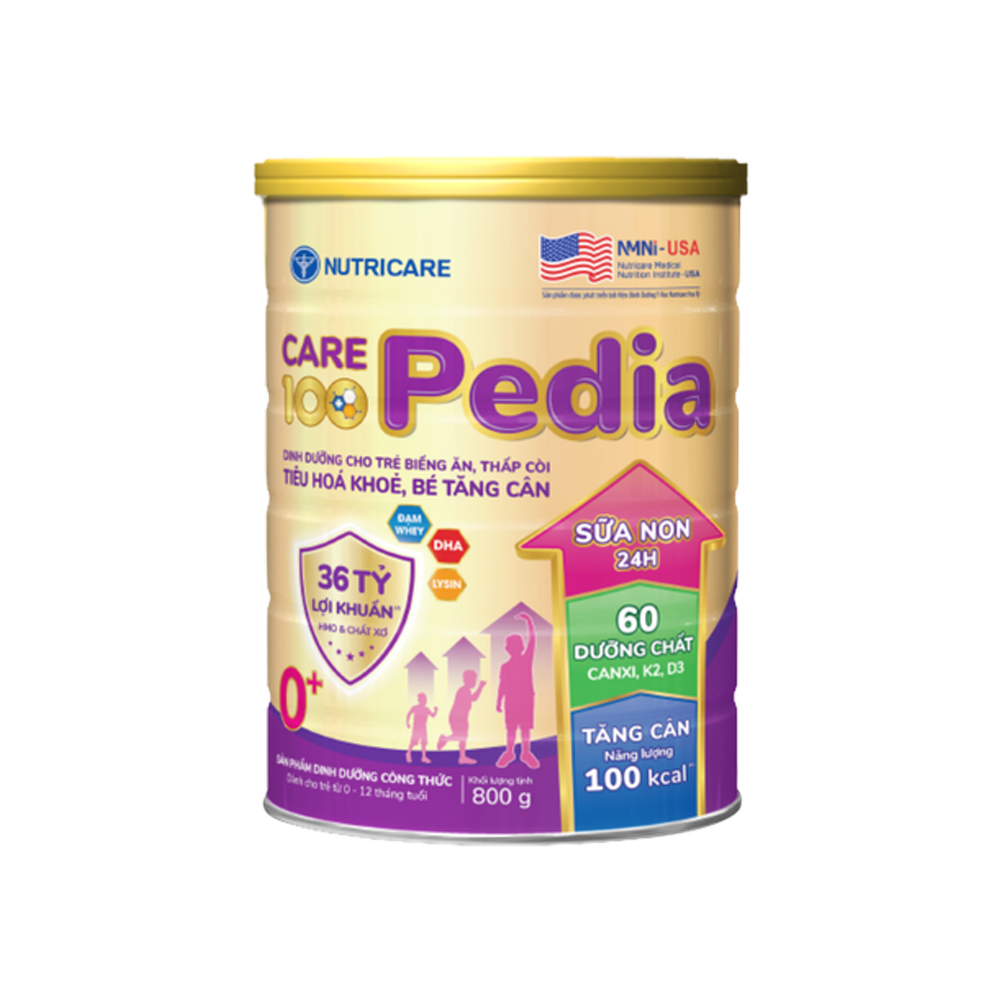 Sữa bột Nutricare Pedia 800g 0+