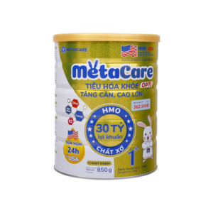 Sữa bột Nutricare Metacare Opti 850g 1+