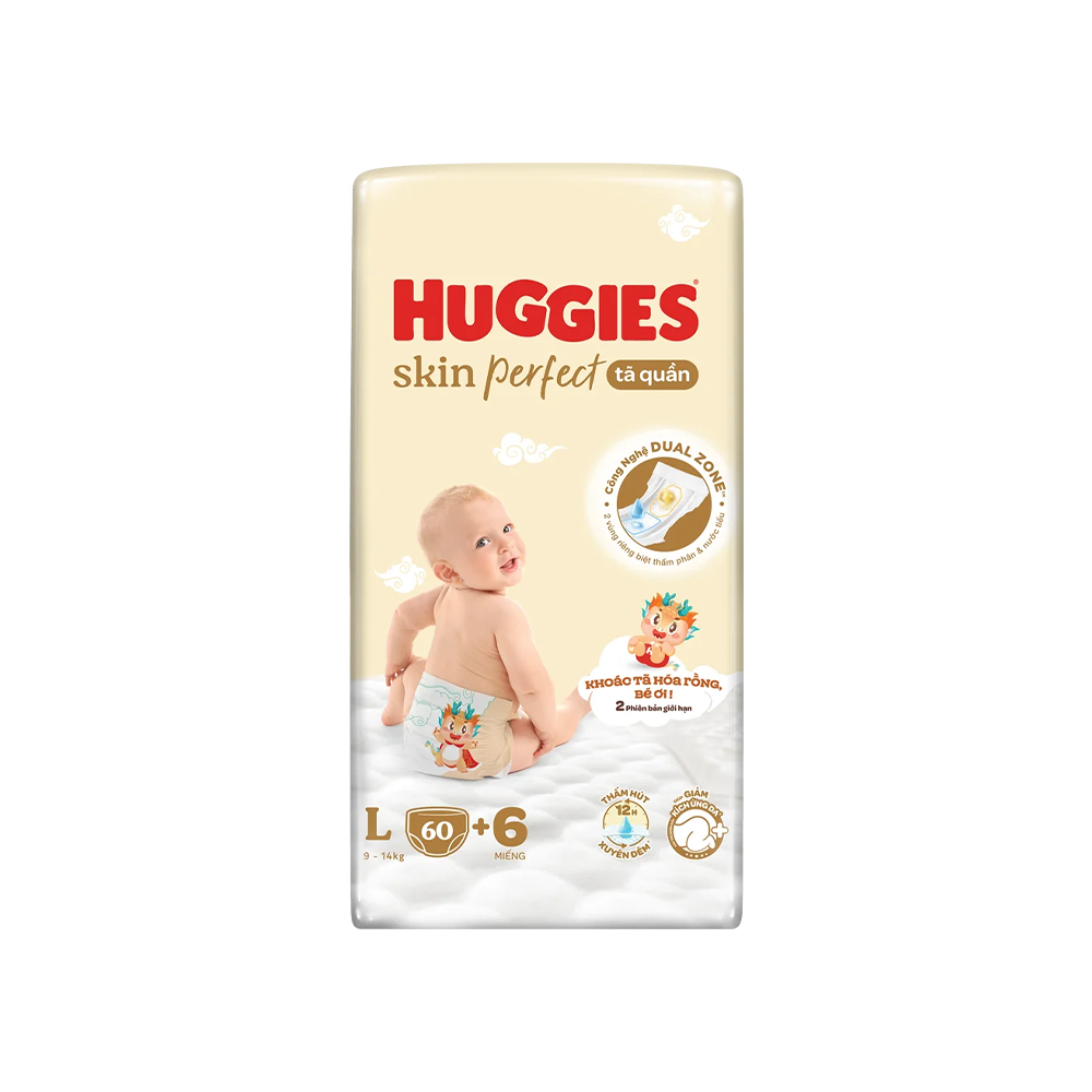 Bỉm tã quần Huggies SkinPerfect Pants Size L