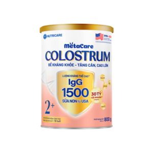 Sữa bột Nutricare Metacare Colostrum 2+ 800g (1500 IgG)