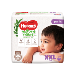 Bỉm tã dán Huggies Platinum Nature Made size 2XL