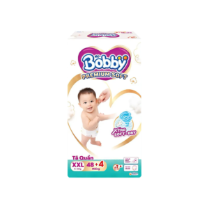 Bỉm tã quần Bobby Premium Soft Size 2XL