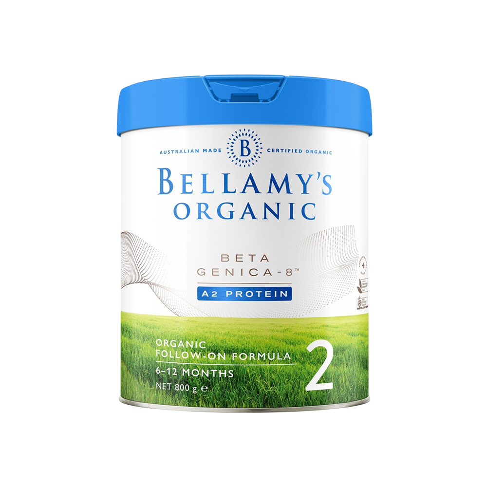 Sữa Bellamy's Organic A2 số 2 800g (6-12 tháng tuổi)