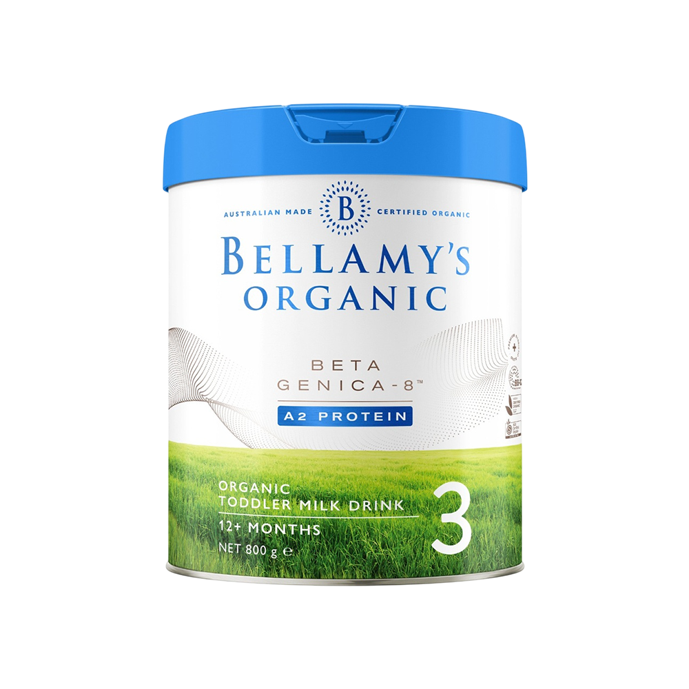 Sữa Bellamy's Organic A2 số 3 800g (1-2 tuổi)