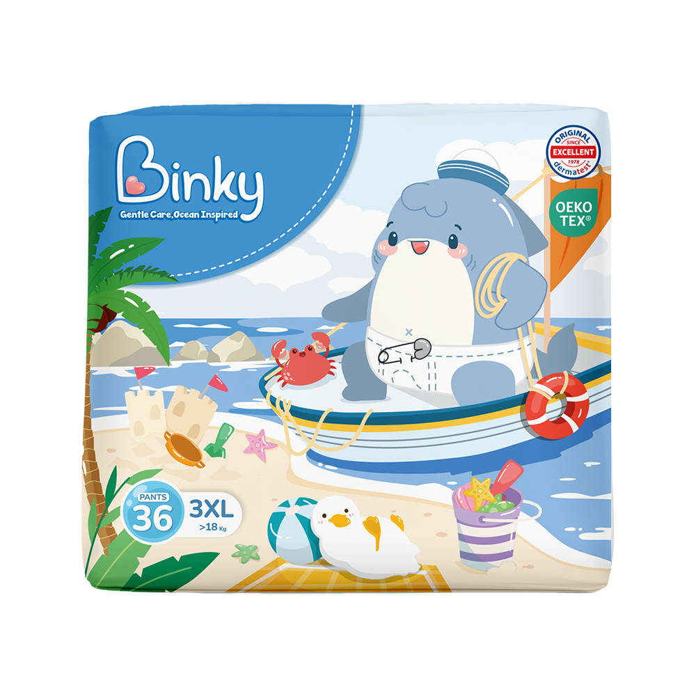 Bỉm tã quần Binky Size 3XL