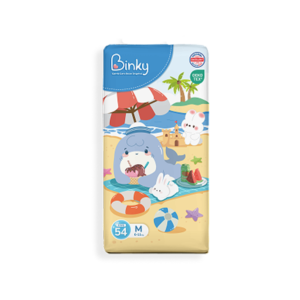 Bỉm tã dán Binky Size M