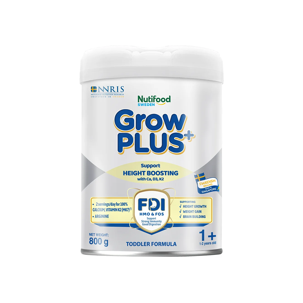 Sữa GrowPLUS+ 1+ (Bạc), 800g (1-2 tuổi)
